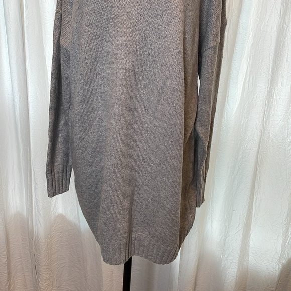 NWOT Abound Mock Neck Gray Sweater Dress Size large - Picture 6 of 7